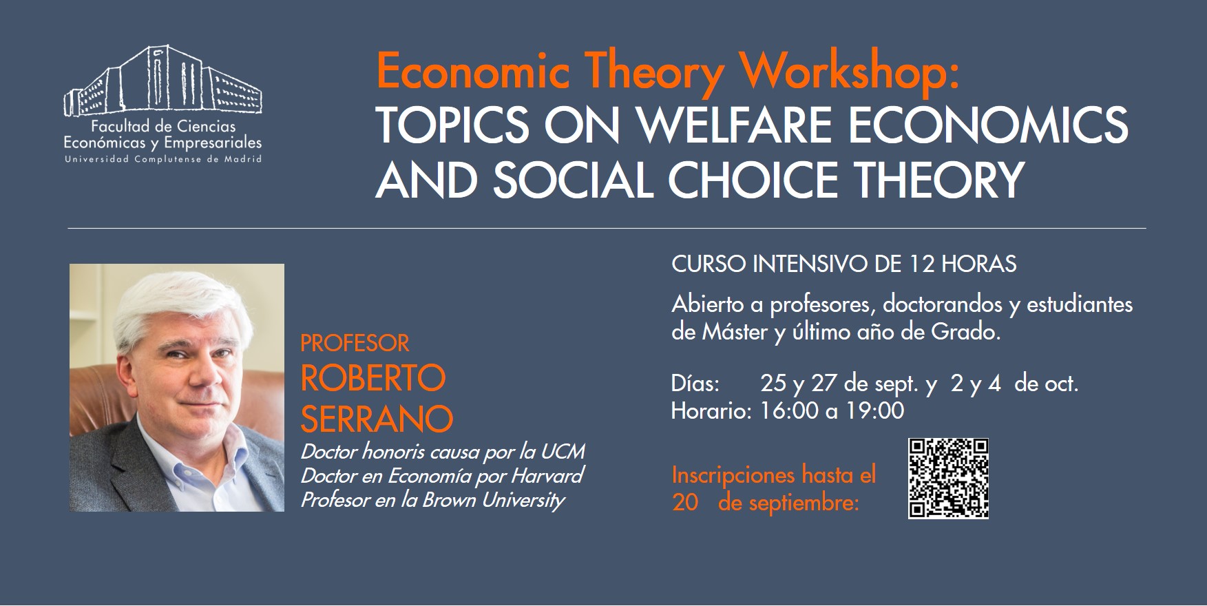Economic Theory Workshop  - 1